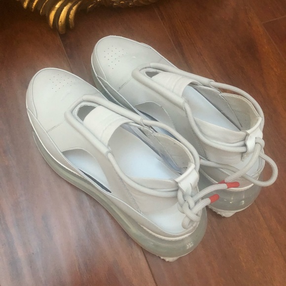 Nike Platform sneakers open sandals leather - Picture 10 of 12